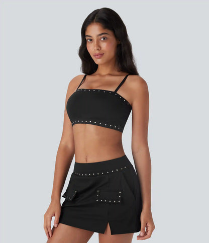 SoftlyZero™ QuickDry Studded Pickleball Cami Top