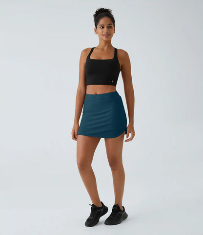 Everyday High Waisted Pocket 2-in-1 Micro Mini Golf Skirt-Clarity