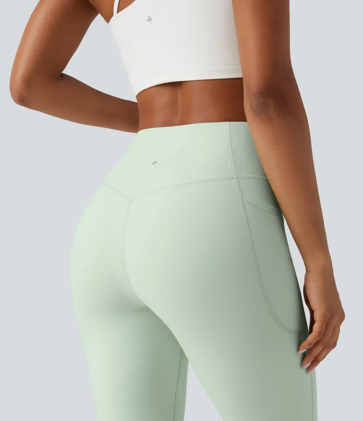 Halara UltraSculpt™ High Waisted Tummy Control Shaping Yoga Bootcut Leggings with Pockets