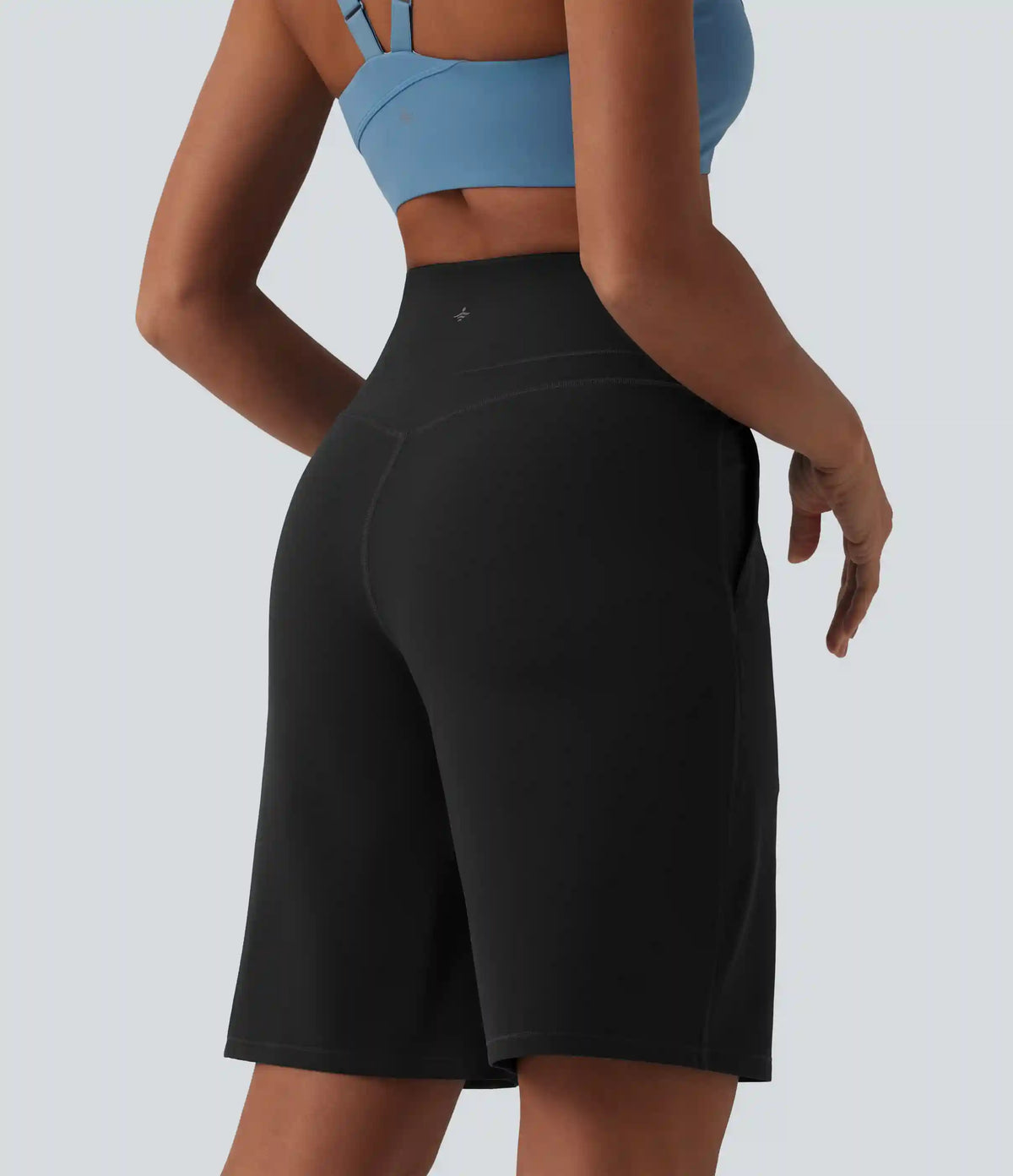 Halara UltraSculpt™ High Waisted Tummy Control Yoga Bermuda Shorts 10'' with Pockets