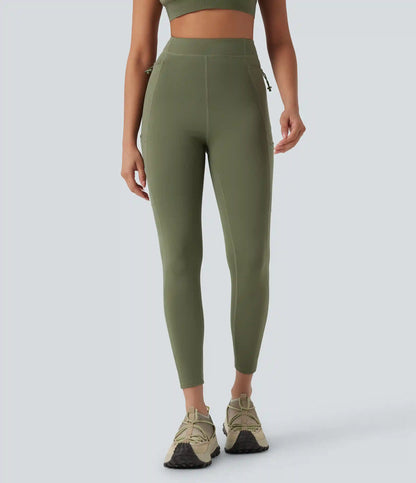 SpeedWave™ High Waisted Loop Quick Dry Hiking Leggings with Pockets