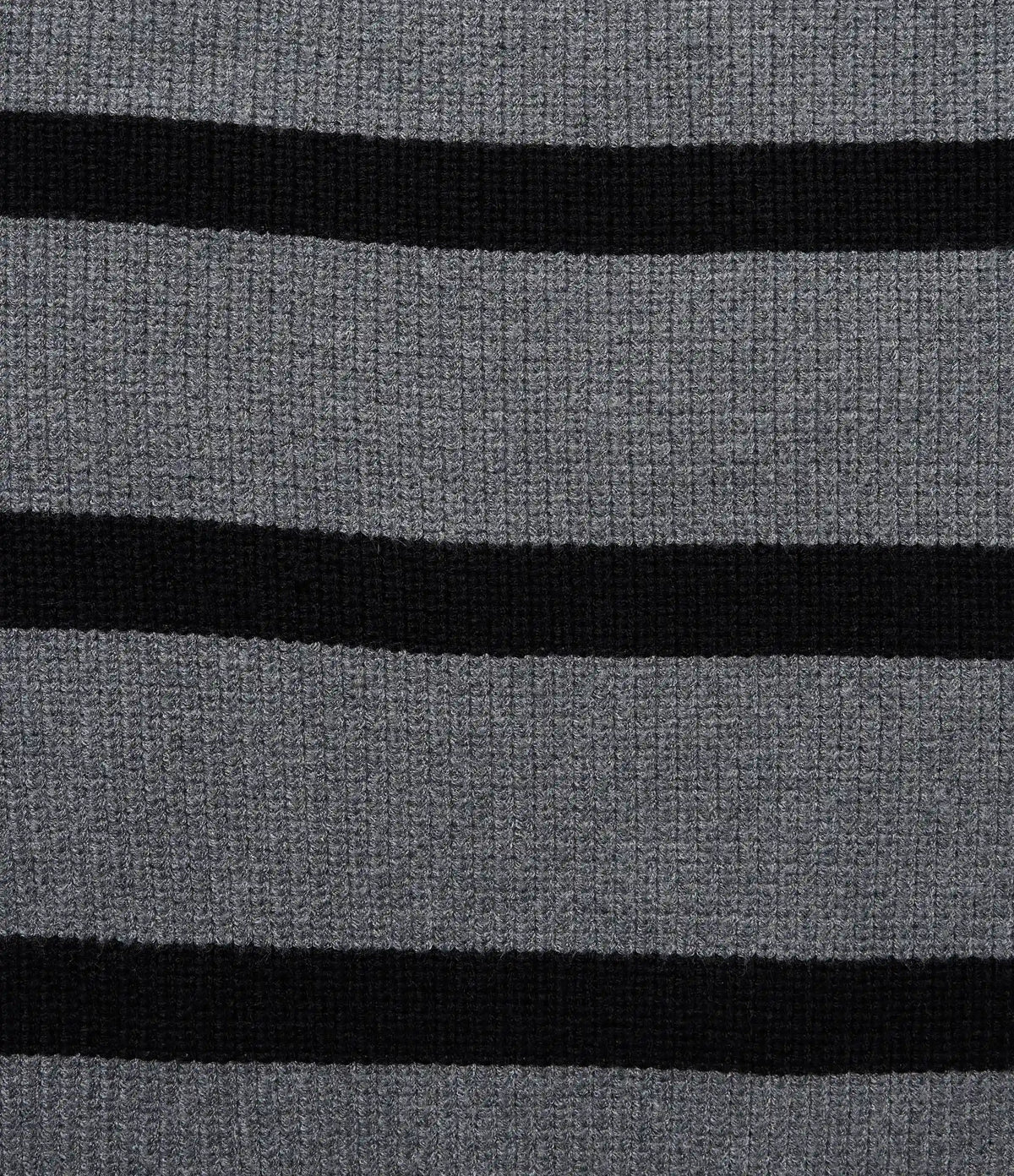 Round Neck Cold Shoulder Long Sleeve Stripe Work Sweater