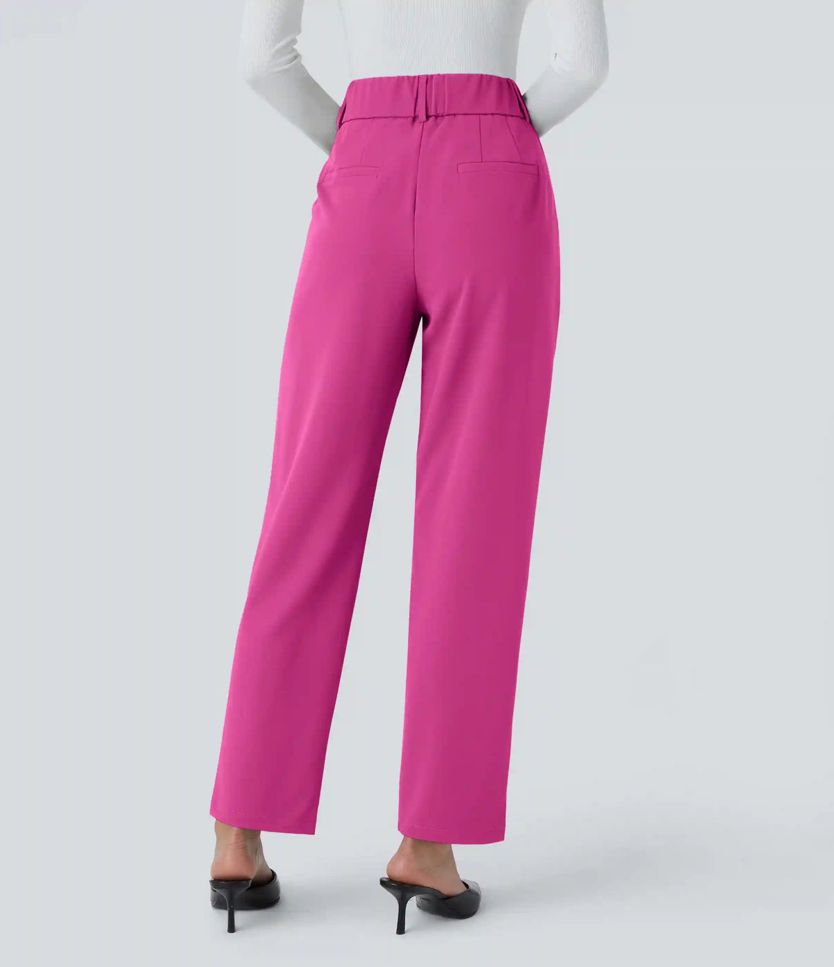 Halara Flex™ High Waisted Pocket Solid Work Tapered Pants