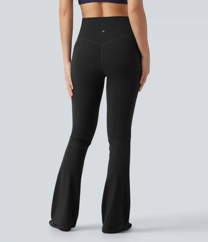 Halara UltraSculpt™ High Waisted Tummy Control Shaping Bootcut Yoga Leggings with Pockets