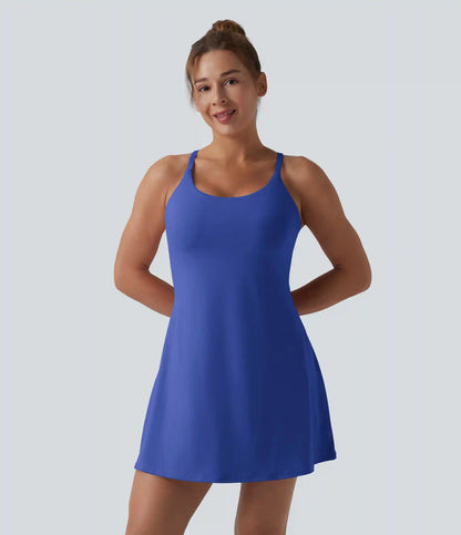 Softlyzero™ Plush Backless Active Dress-Easy Peezy Edition DD-F
