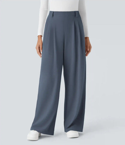 Halara Flex™ High Waisted Pocket Wide Leg Waffle Work Pants