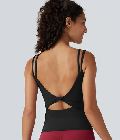 Halara UltraSculpt™ Built-in Bra Yoga Tank Top DD-F Cups