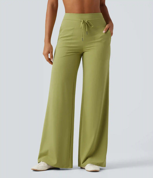 Halara UltraSculpt™ High Waisted Drawstring Straight Leg Yoga Pants with Pockets