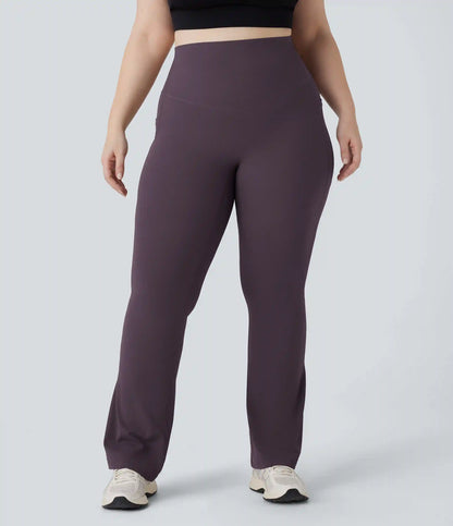Halara UltraSculpt™ High Waisted Tummy Control Pocket Shaping Yoga Bootcut Plus Size Leggings