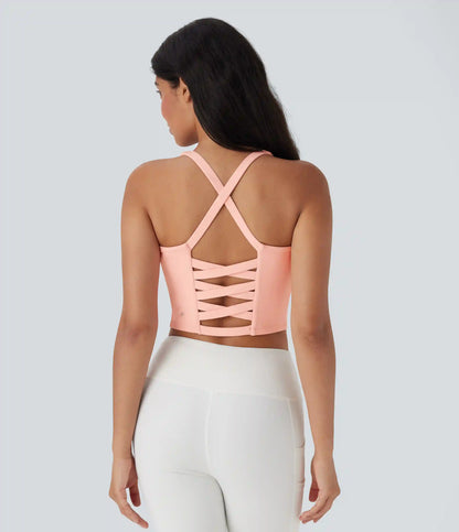 Cropped Yoga Tank Top DD-F Cups
