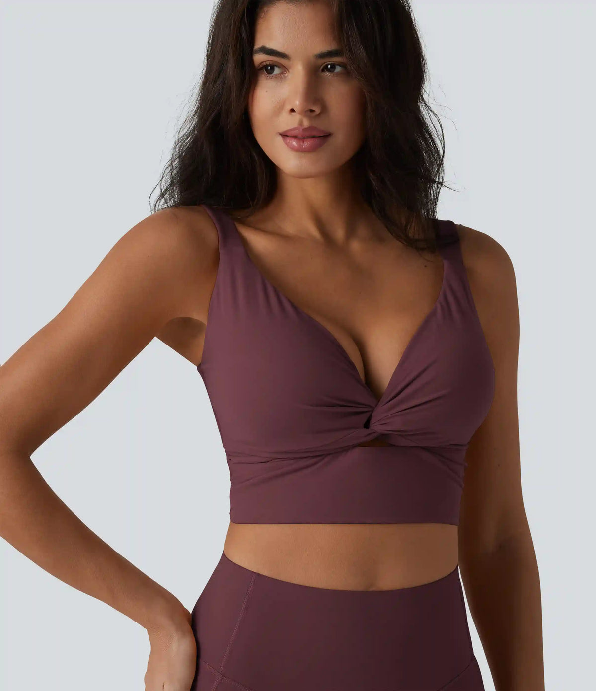 Halara UltraSculpt™ Low Support Push-Up Yoga Sports Bra DD-F Cups