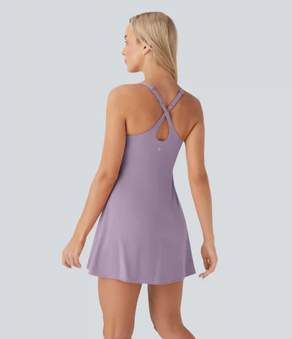 SoftlyZero™ Plush Molded Cups Low Support Dance Active Dress-Easy Peezy Edition DD-F Cups