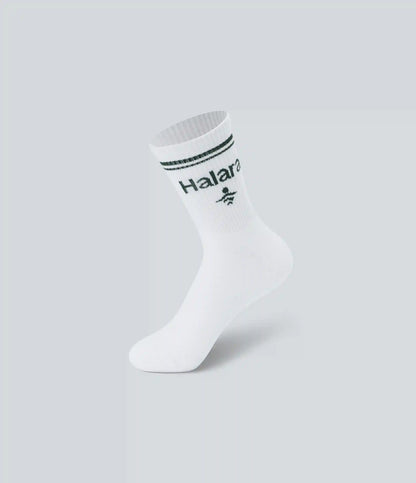 Halara Letter Pickleball Crew Socks