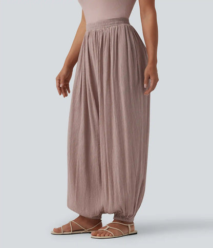 Mid Rise Baggy Joggers with Pockets