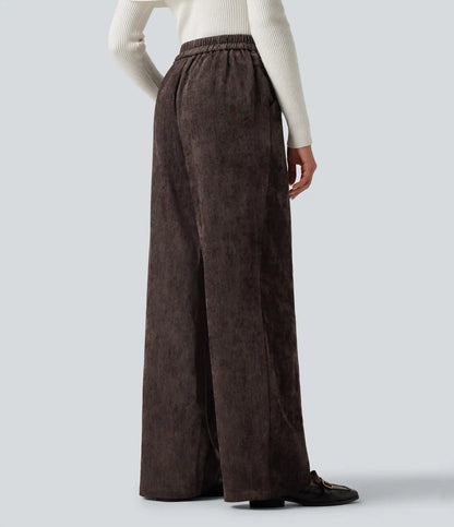 High Waisted Baggy Work Pants with Pockets