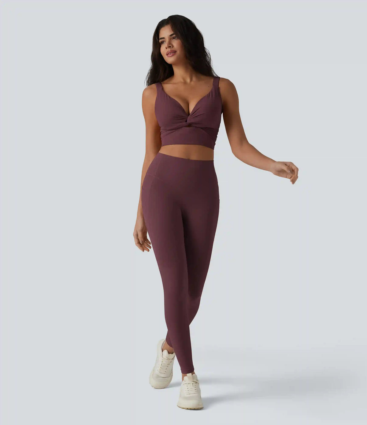 Halara UltraSculpt™ Low Support Push-Up Yoga Sports Bra DD-F Cups