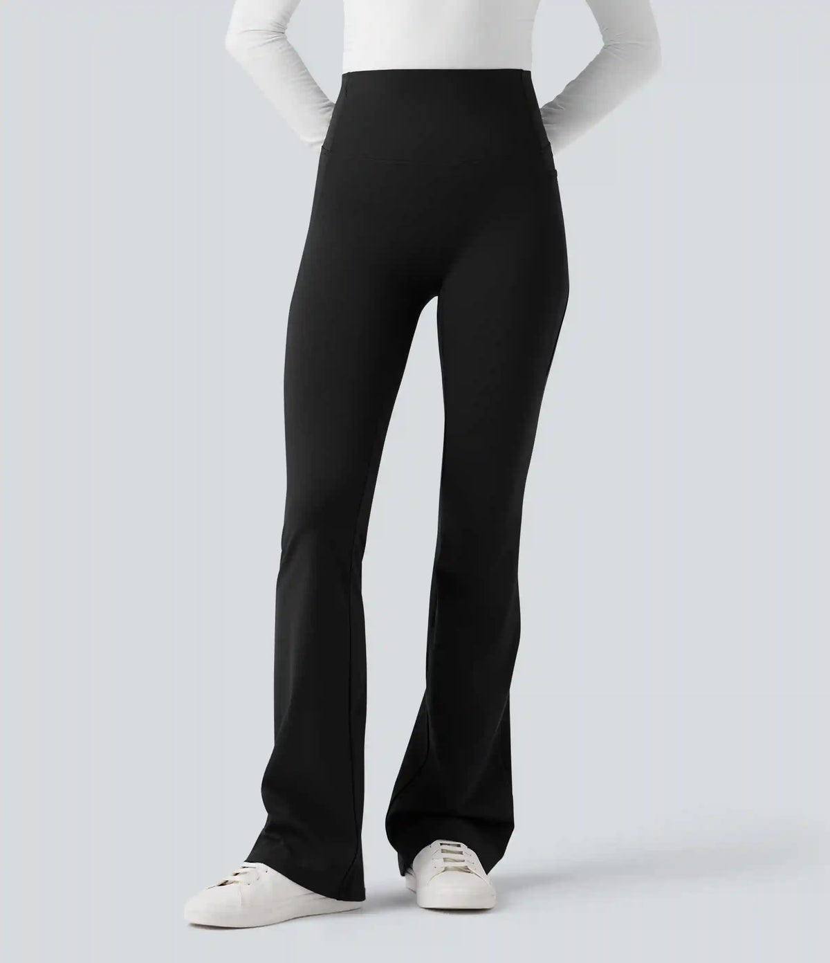 Patitoff™ 2.0 Pet Hair Resistant High Waisted Tummy Control Bootcut Casual Pants with Pockets