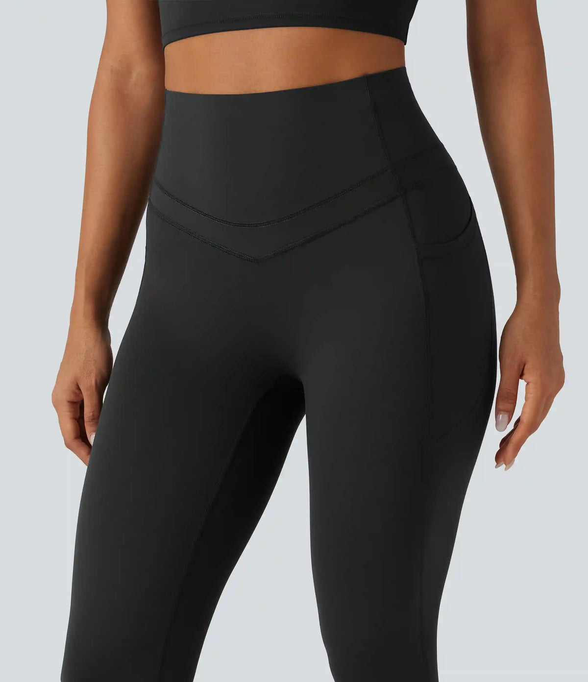 Halara UltraSculpt™ High Waisted Tummy Control Shaping Yoga Leggings with Pockets