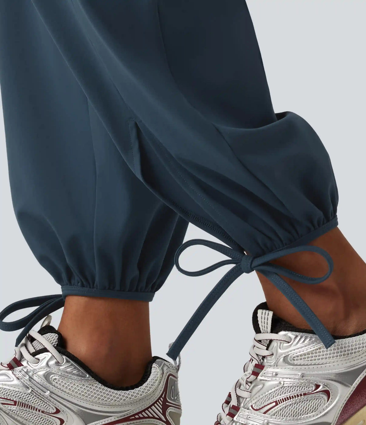Halara UltraSculpt™ High Waisted Lace Up Yoga Joggers with Pockets
