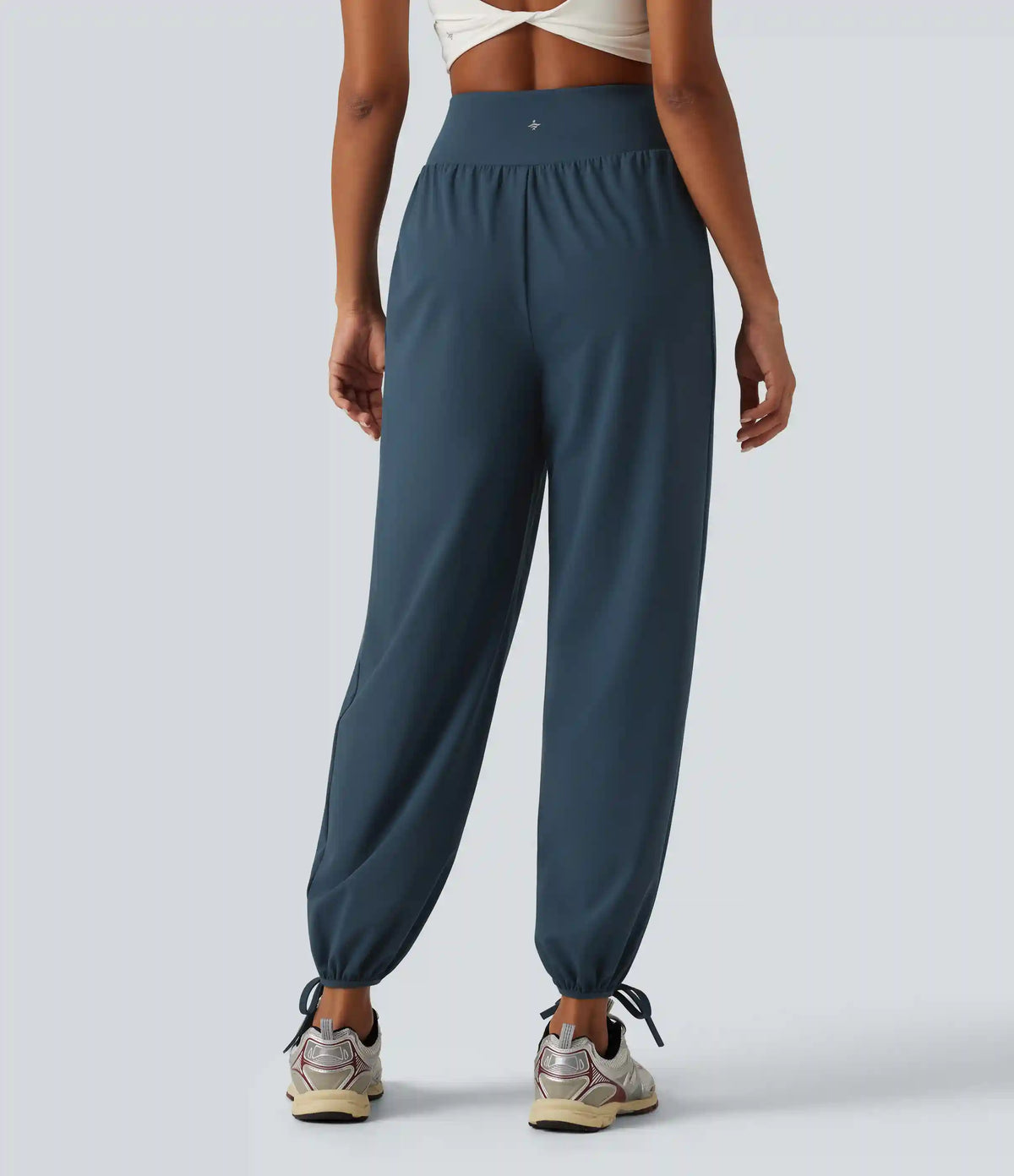 Halara UltraSculpt™ High Waisted Lace Up Yoga Joggers with Pockets