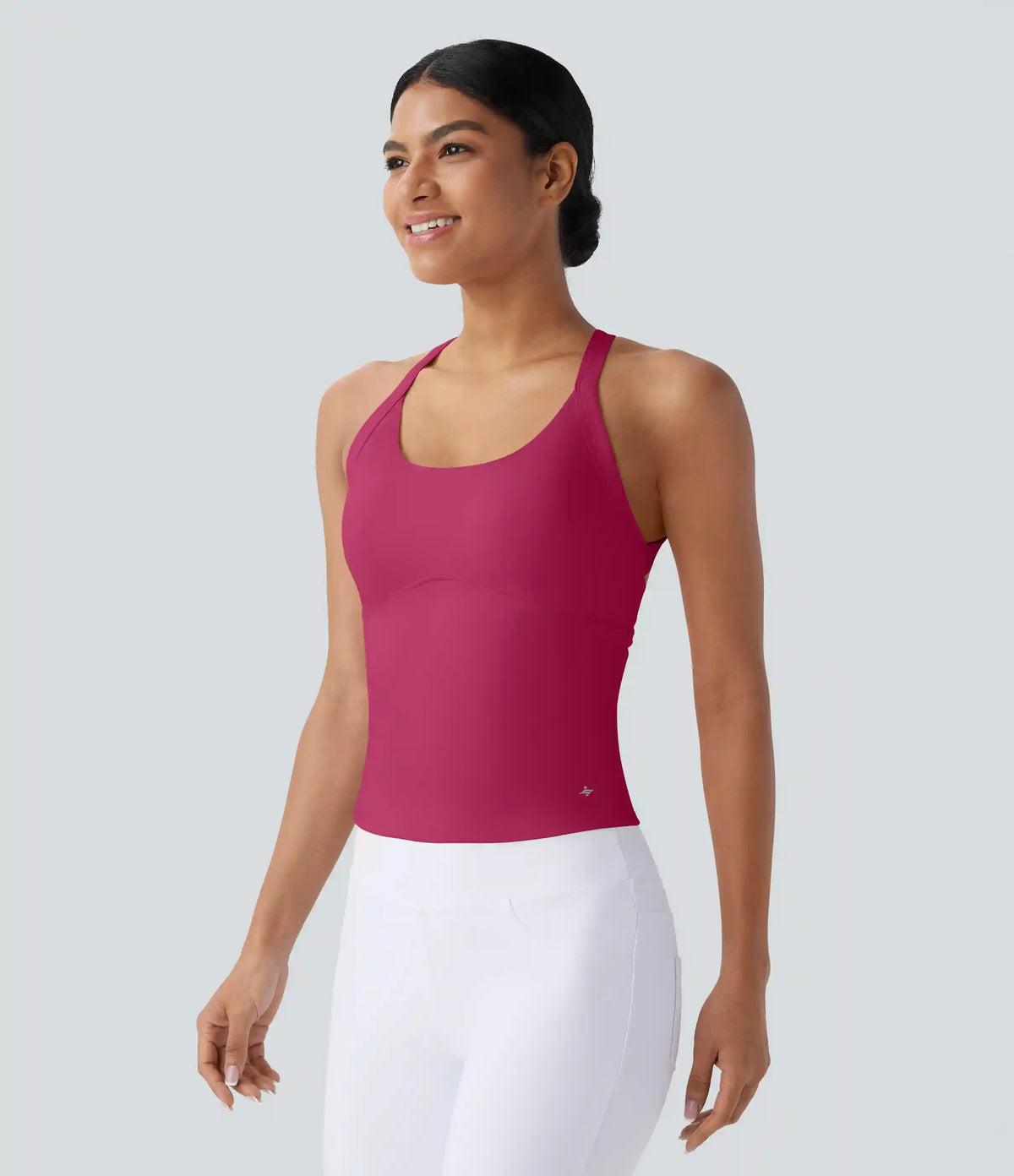 SoftlyZero™ Plush Cut Out Yoga Tank Top A-D Cups
