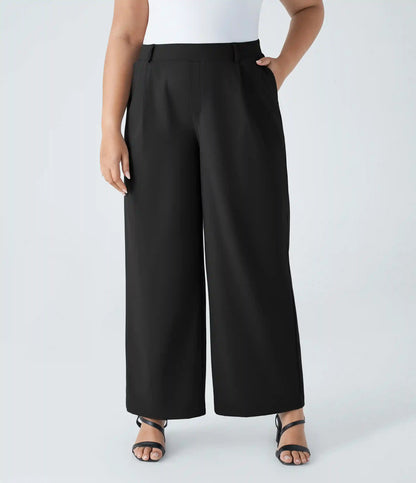 Halara Flex™ DayStretch High Waisted Pocket Straight Leg Work Plus Size Pants