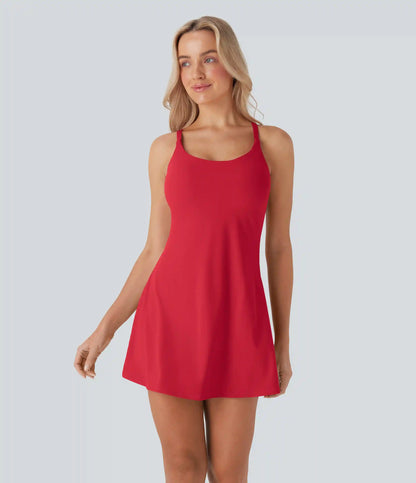 SoftlyZero™ Plush Molded Cups Low Support Dance Active Dress-Easy Peezy Edition DD-F Cups