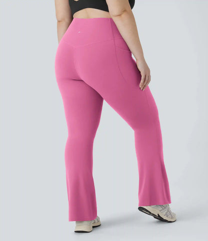 Halara UltraSculpt™ High Waisted Tummy Control Pocket Shaping Yoga Bootcut Plus Size Leggings
