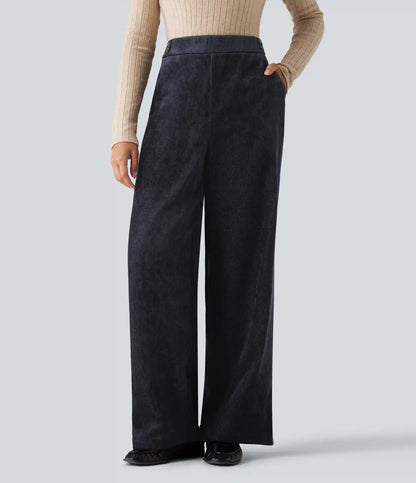 High Waisted Baggy Work Pants with Pockets