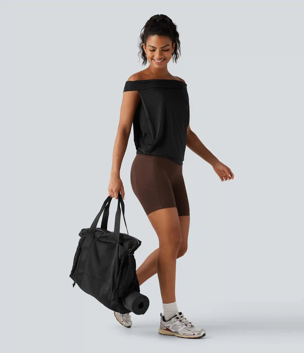 Plain Yoga Duffle Bag