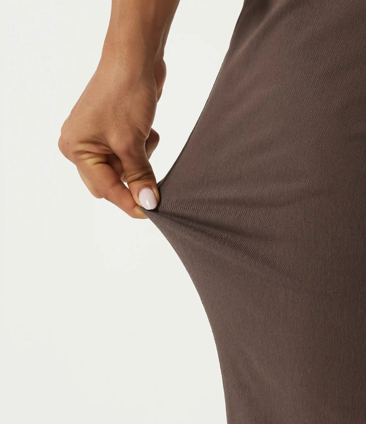 High Waisted Bootcut Work Cotton Pants with Pockets