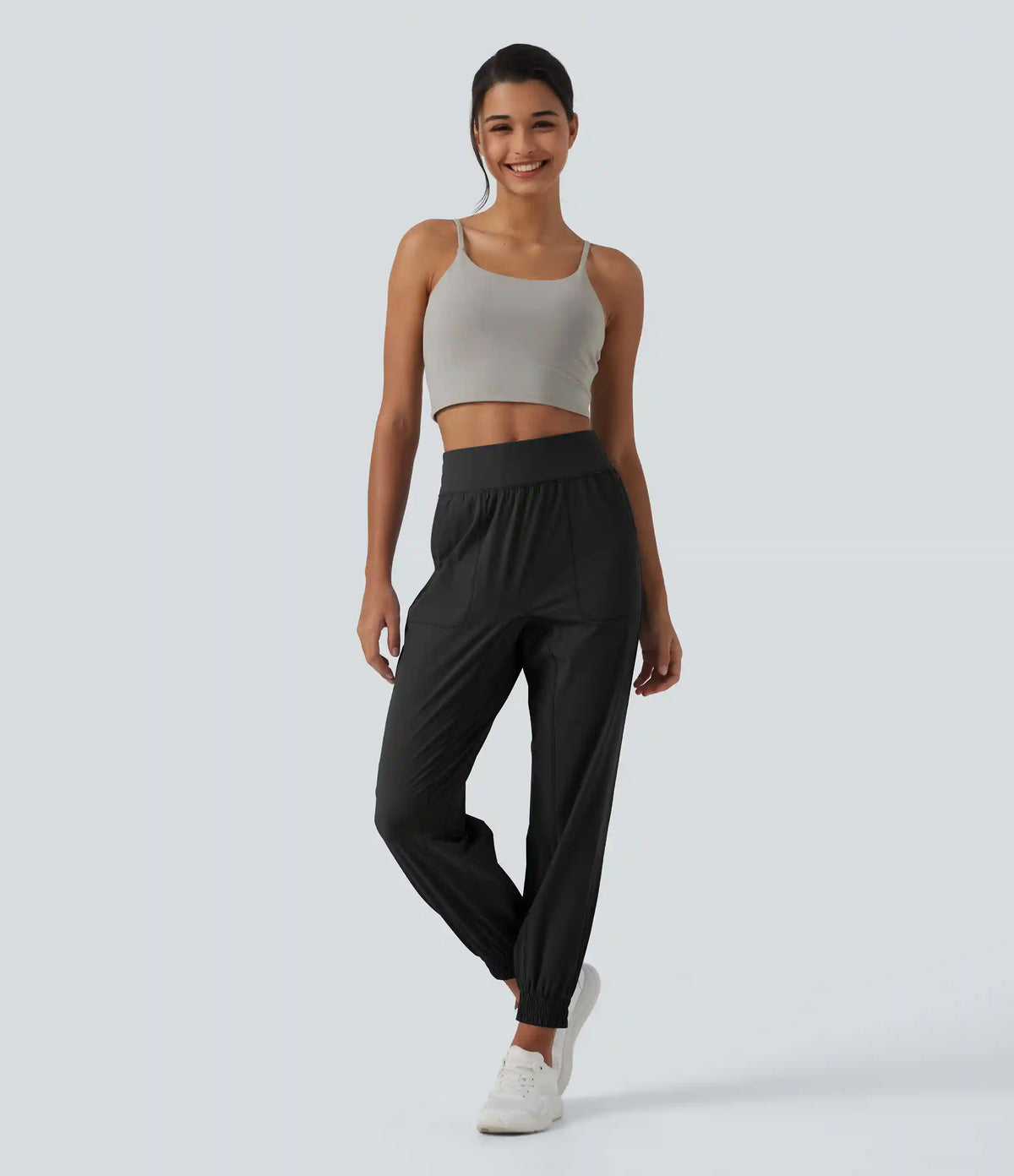 High Waisted Hiking Jogger with Pockets