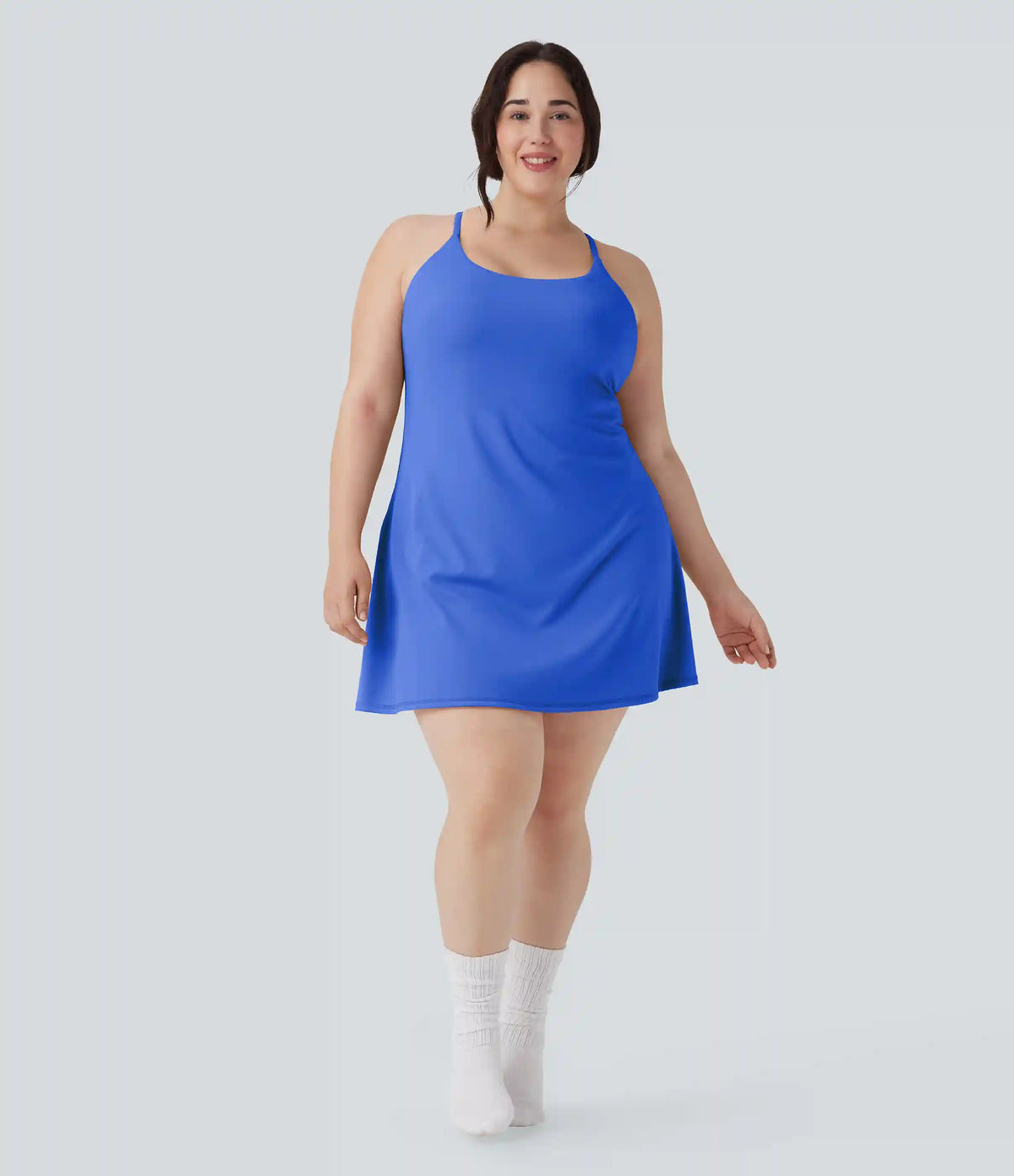 SoftlyZero™ Plush Active Plus Size Dress-Longer Length-Easy Peezy Edition