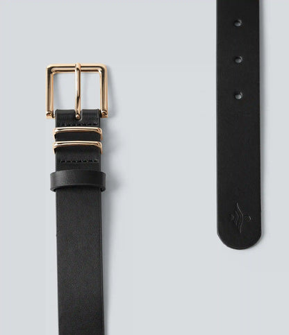 Square Metal Buckle Belt