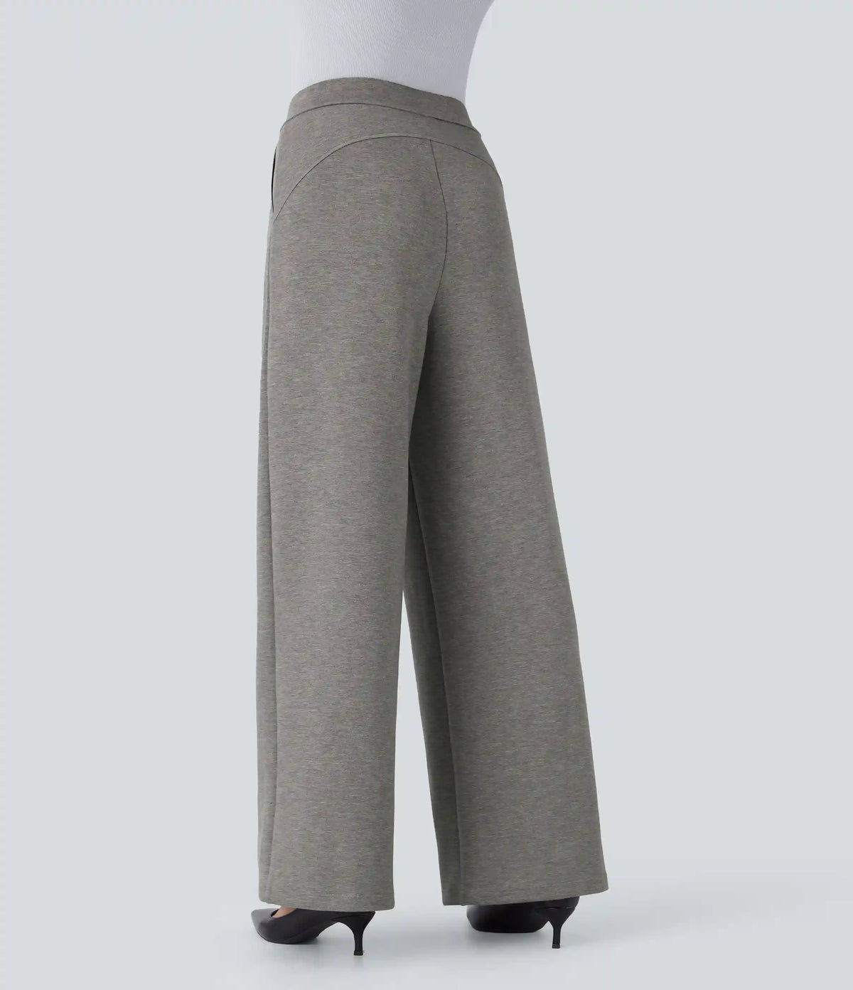 Halara Flex™ High Waisted Pocket Wide Leg Work Pants