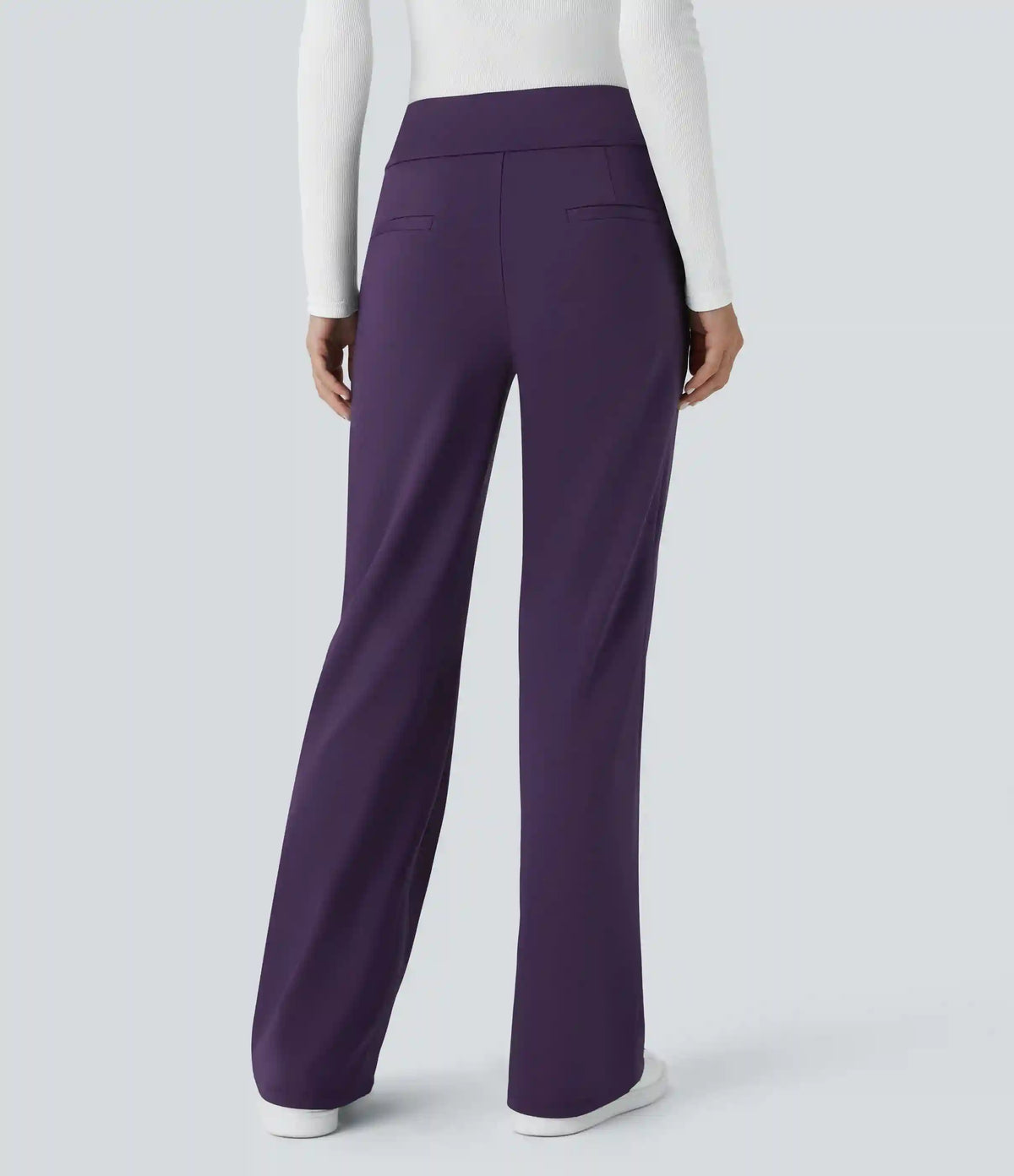 Halara Flex™ DayStretch Mid Rise Side Zipper Pocket Work Flare Pants
