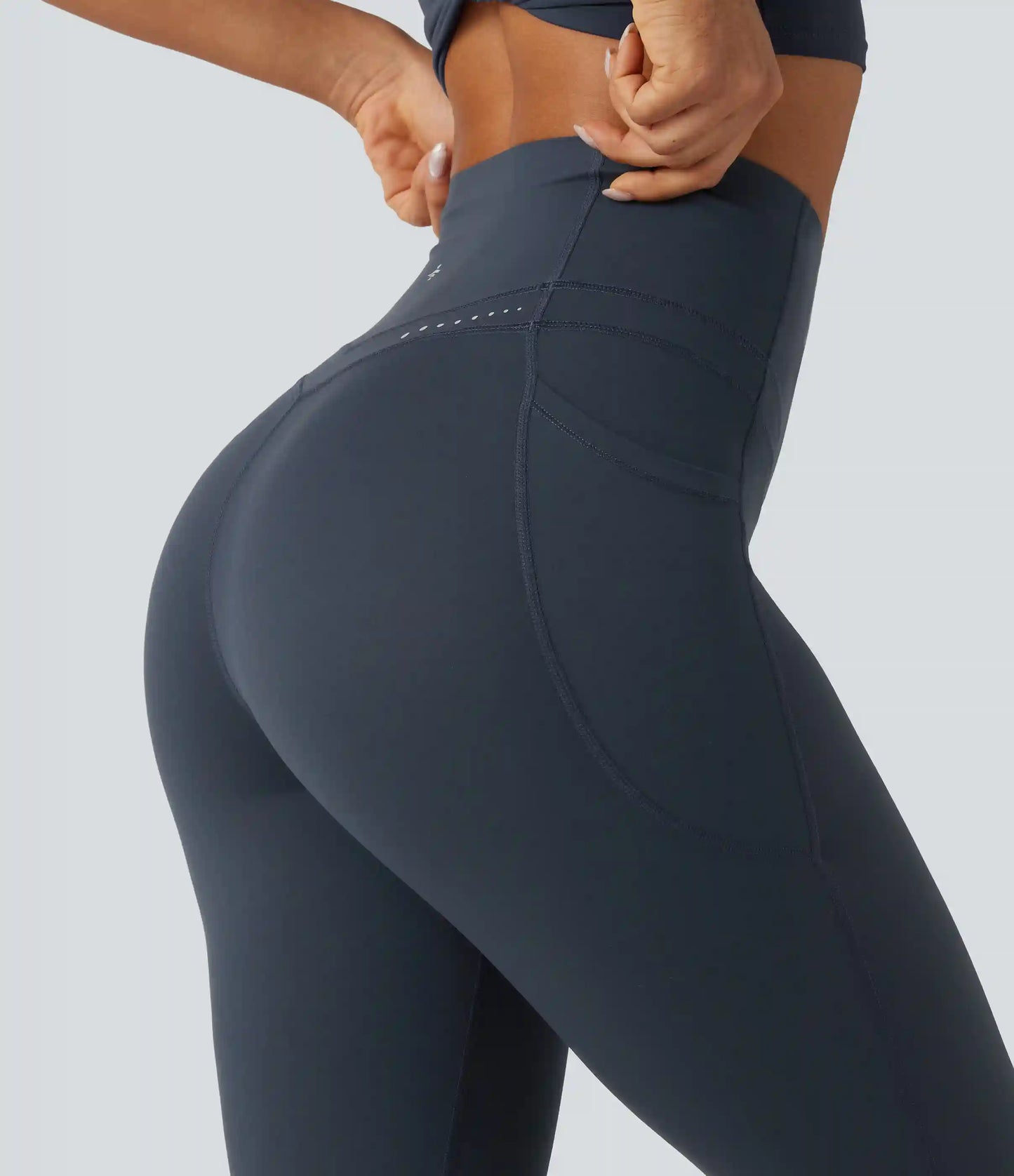 Halara UltraSculpt™ High Waisted Tummy Control Shaping Yoga Leggings with Pockets