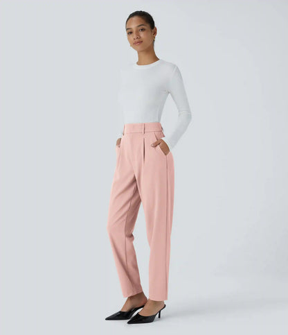 Halara Flex™ High Waisted Pocket Solid Work Tapered Pants