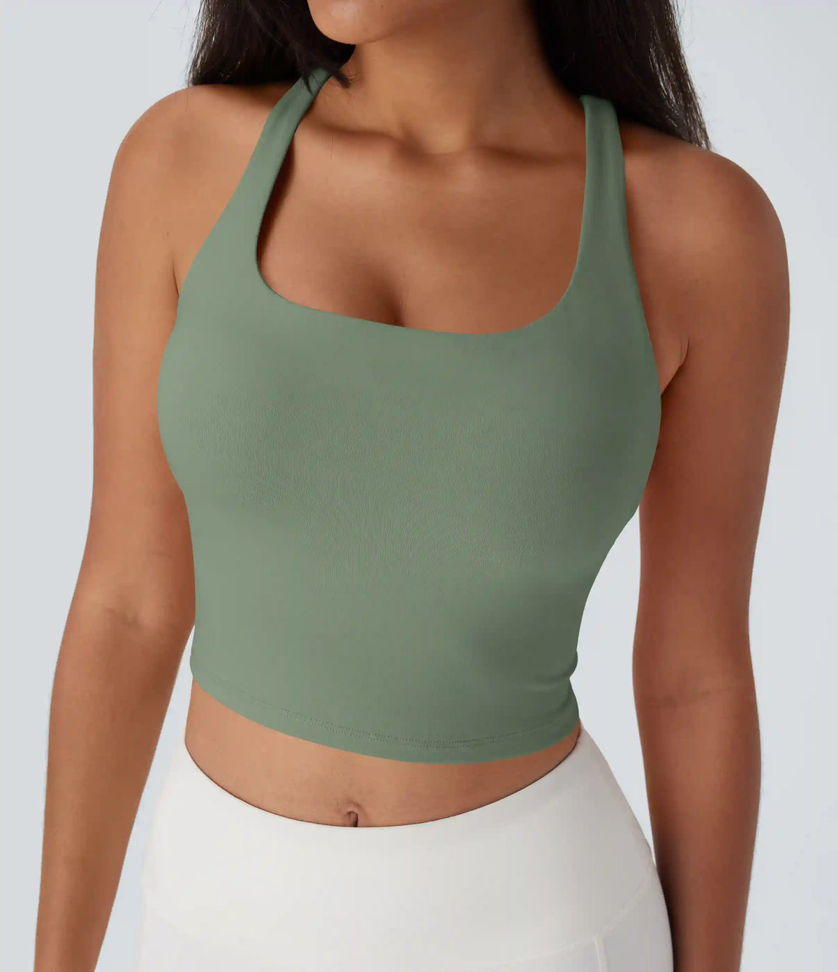 Cropped Yoga Tank Top DD-F Cups