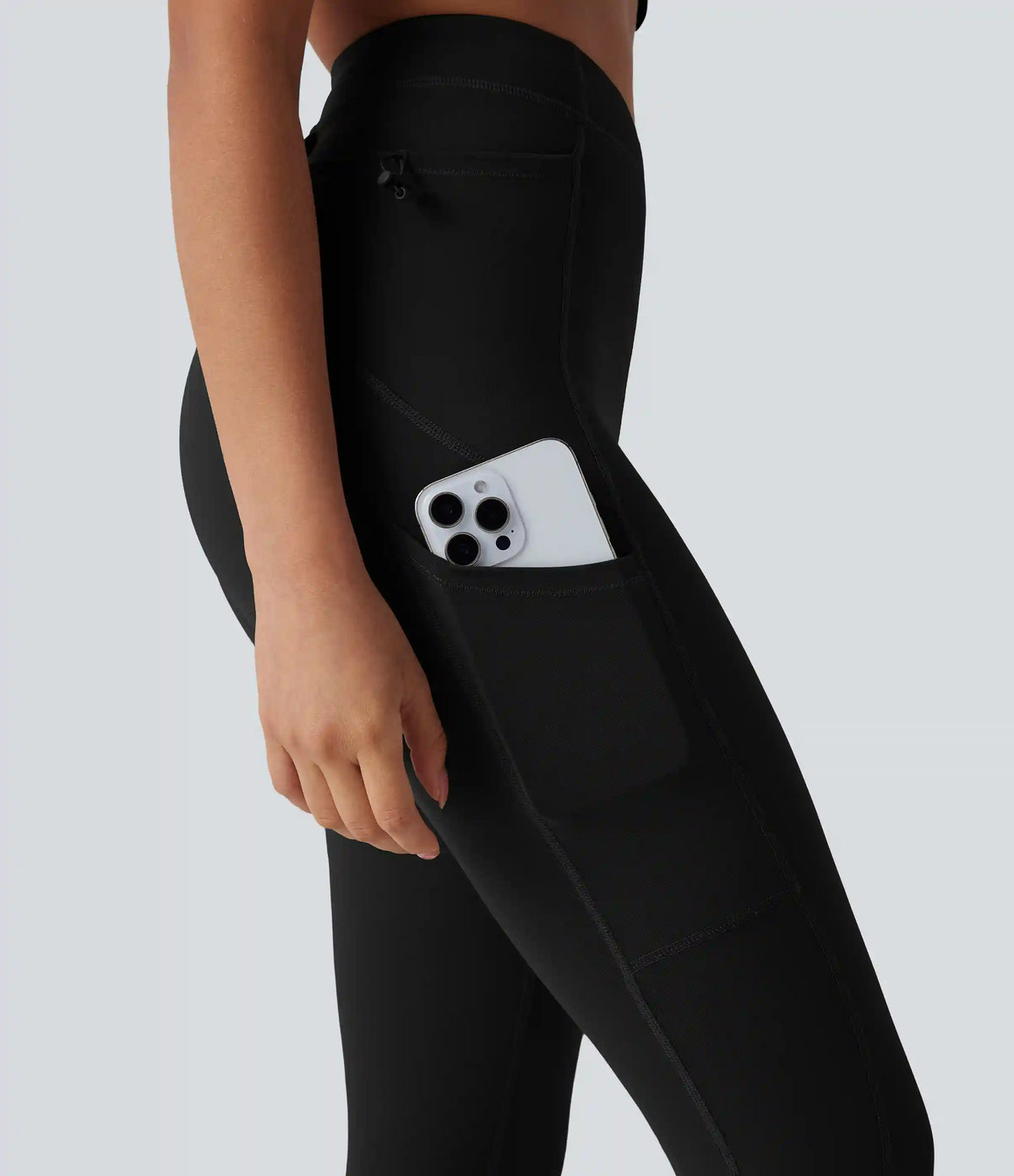 SpeedWave™ High Waisted Loop Quick Dry Hiking Leggings with Pockets