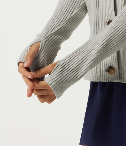 Hooded Long Sleeve Casual Jacket with Pockets