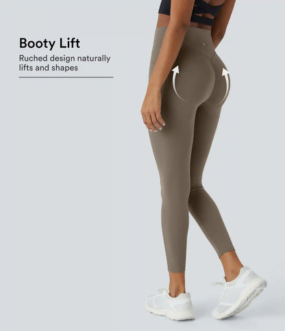 Halara UltraSculpt™ High Waisted Scrunch Butt Lifting Tummy Control Shaping Training Leggings with Pockets