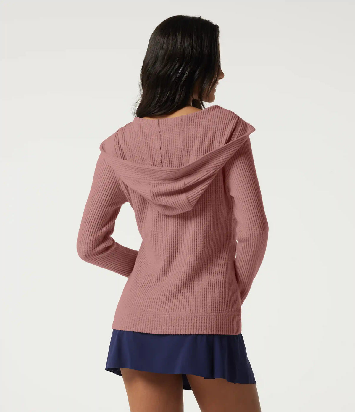 Hooded Long Sleeve Casual Jacket with Pockets