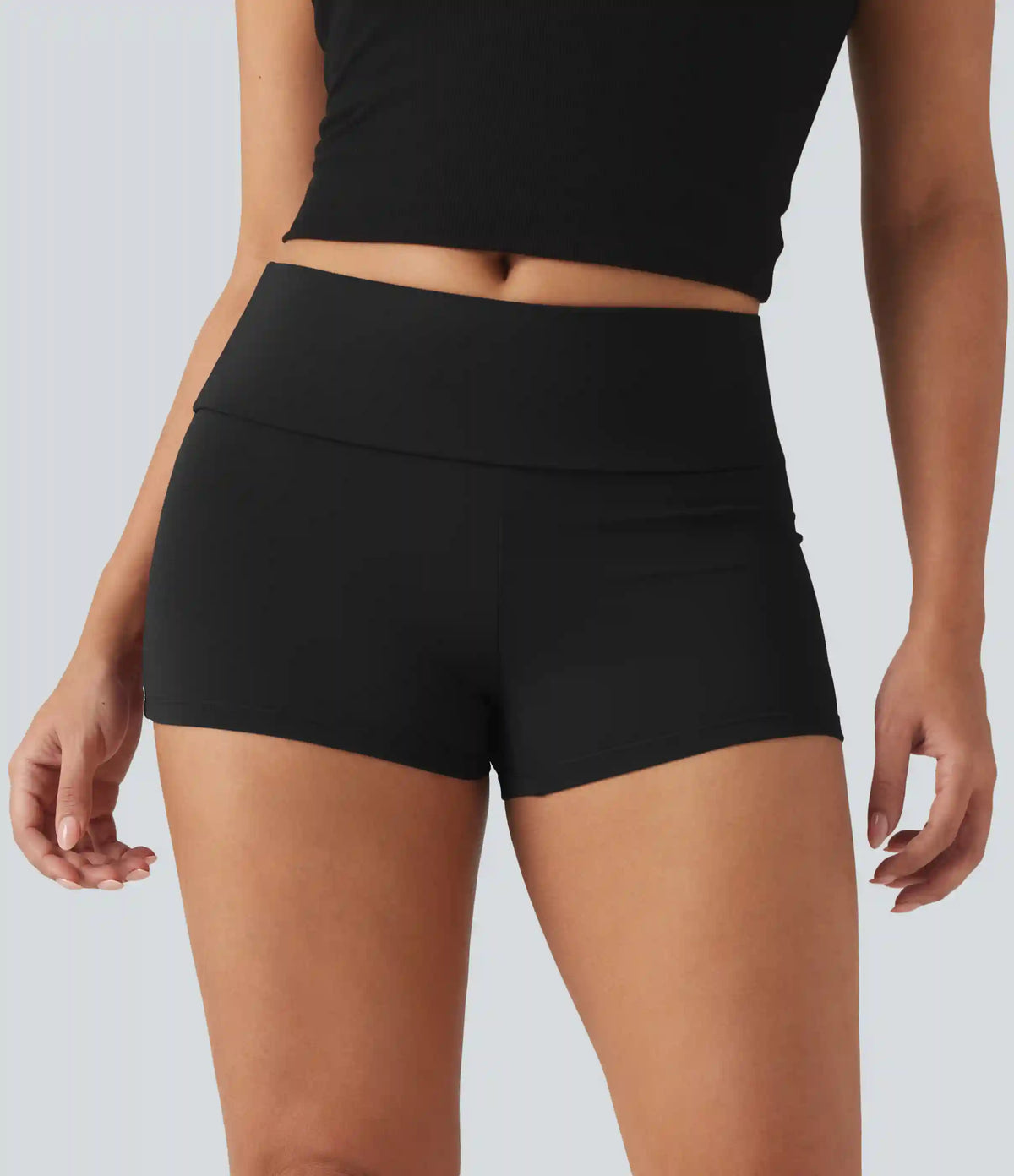 Patitoff™ Flow Pet Hair Resistant Low Rise Skinny Casual Shorts 3"