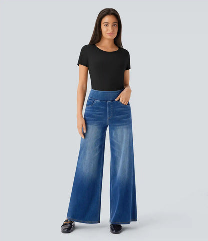 Round Neck Short Sleeve Basic Work Top