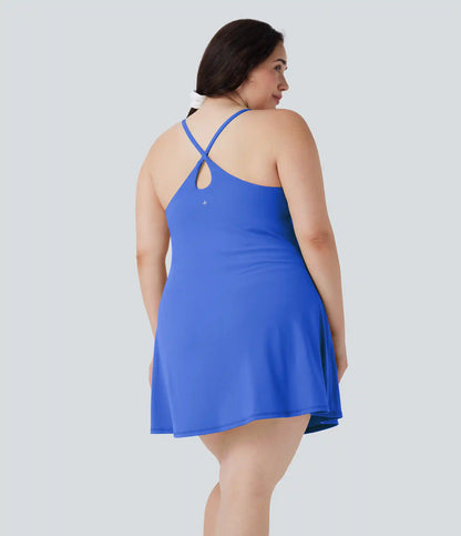 SoftlyZero™ Plush Active Plus Size Dress-Longer Length-Easy Peezy Edition