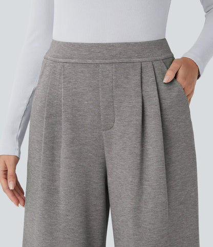 Halara Flex™ High Waisted Pocket Wide Leg Work Pants