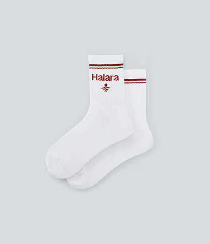 Halara Letter Pickleball Crew Socks