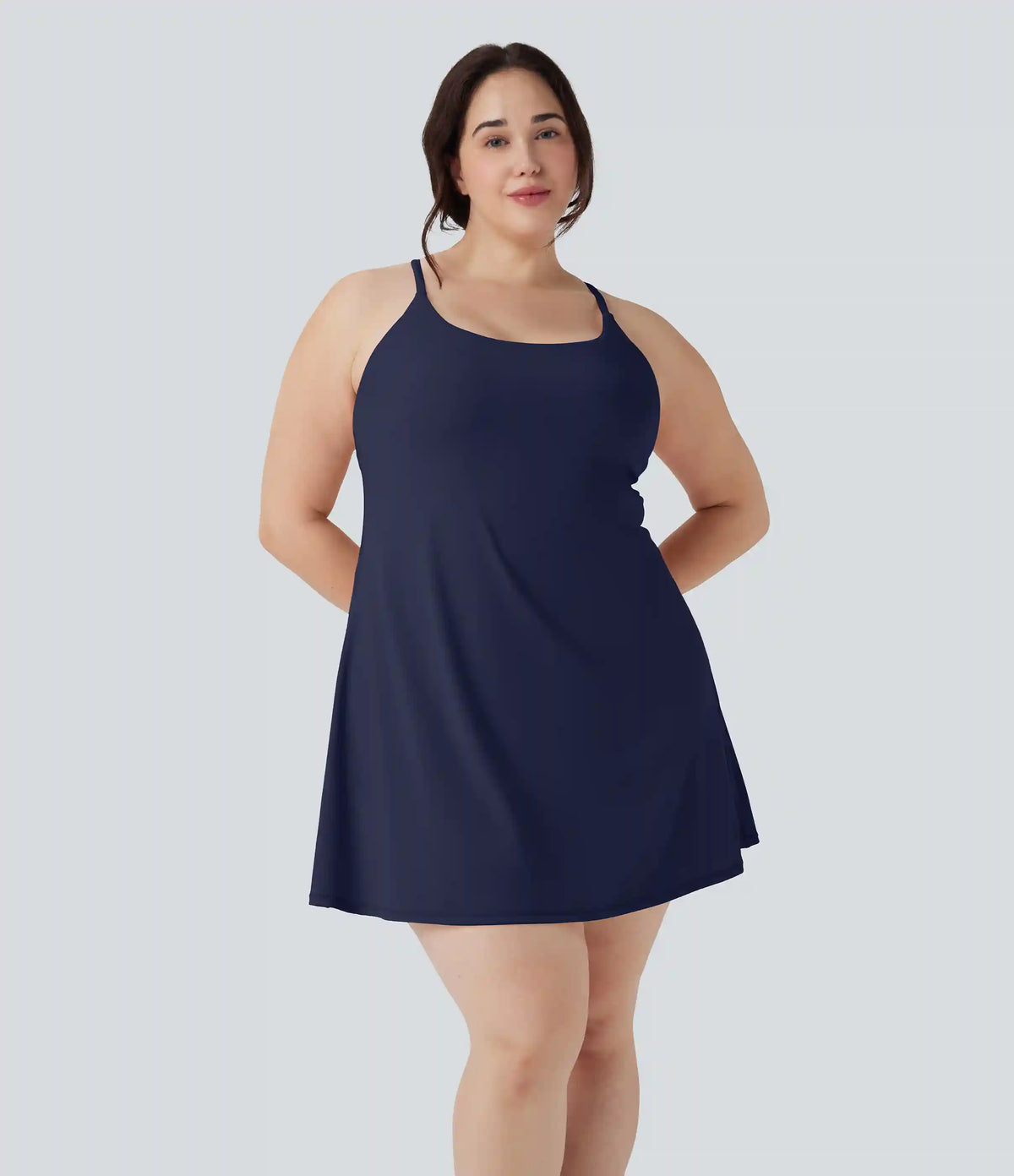 SoftlyZero™ Plush Active Plus Size Dress-Longer Length-Easy Peezy Edition