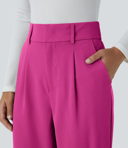 Halara Flex™ High Waisted Pocket Solid Work Tapered Pants